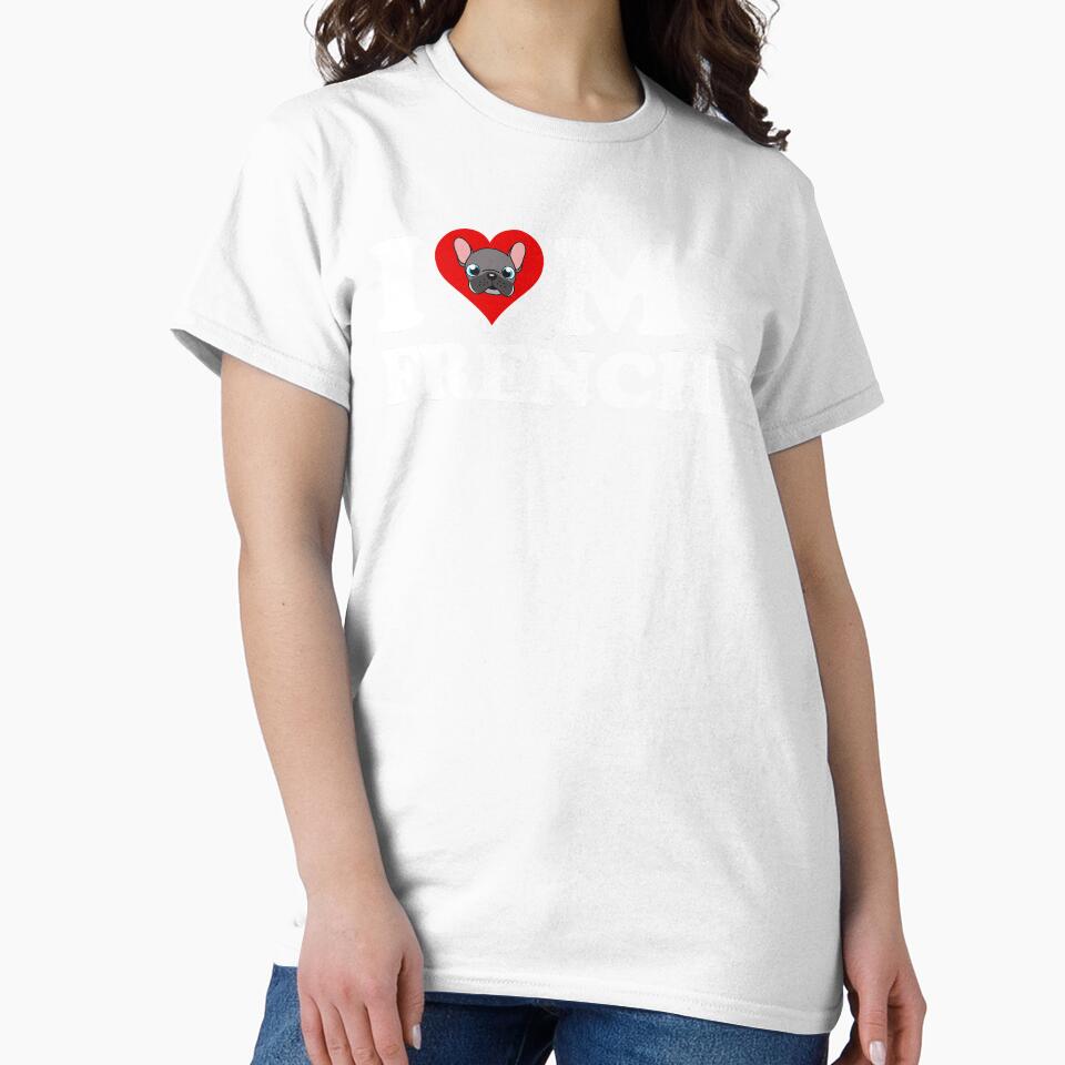 I Love My Frenchie by Cat Lady Designs