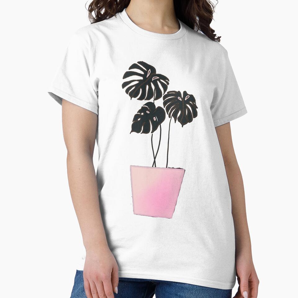 Mindful Moments Monstera — Plant Lover Die Cut Sticker, Boho Houseplant Sticker, Mindfulness Art by ShooNyaArtStudio