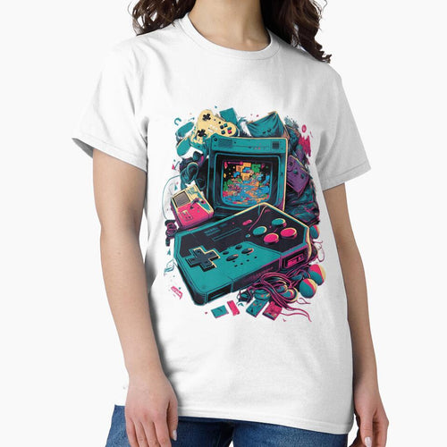90s retro gaming with vivid colours by Xiangster987