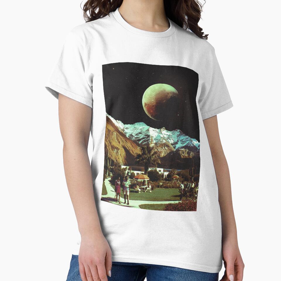 Pluto View Resort - Retro Futurism, Space Aesthetic, Vintage Sci Fi by jessgaspar