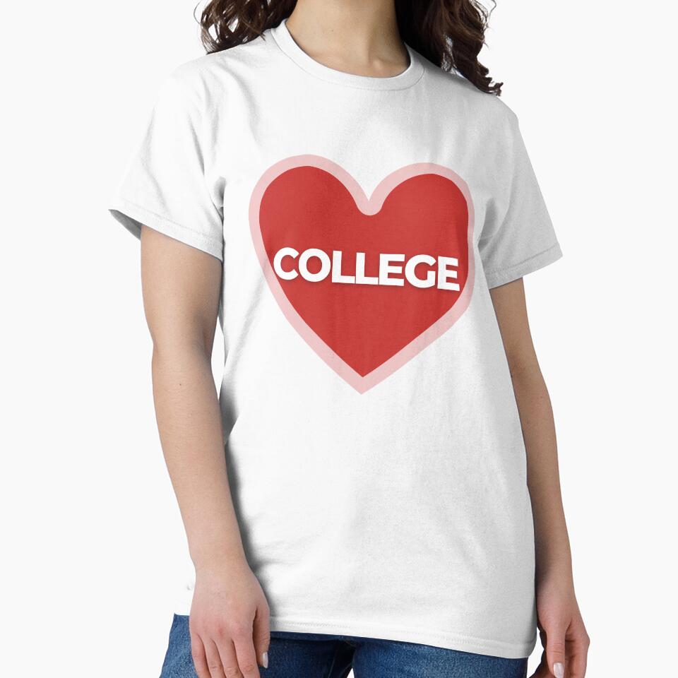 I Heart College by Itsheartshop