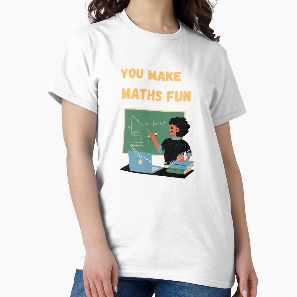 Great appreciation for a math teacher, teacher love, teaching by Right-UR