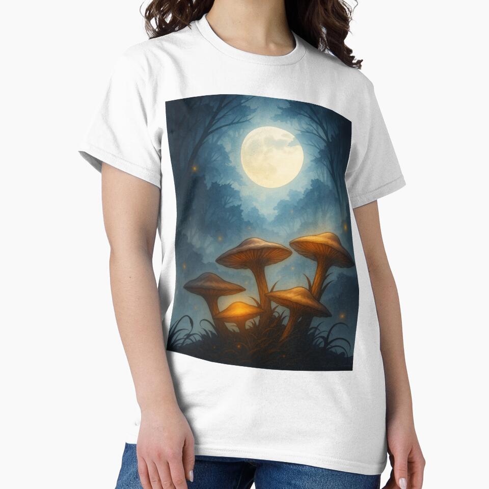 Midnight Mushroom Glow by The Rogue Mark