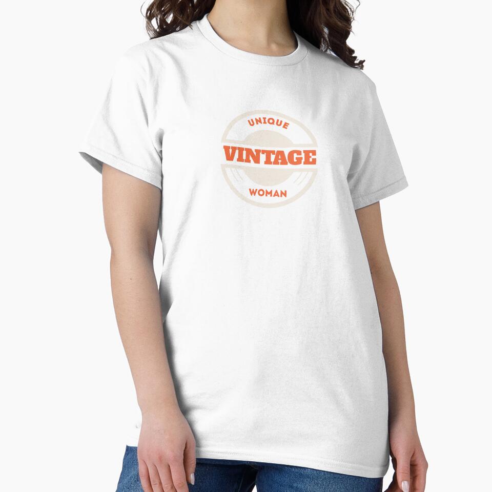 Vintage Woman Retro Badge Graphic by capricedefille