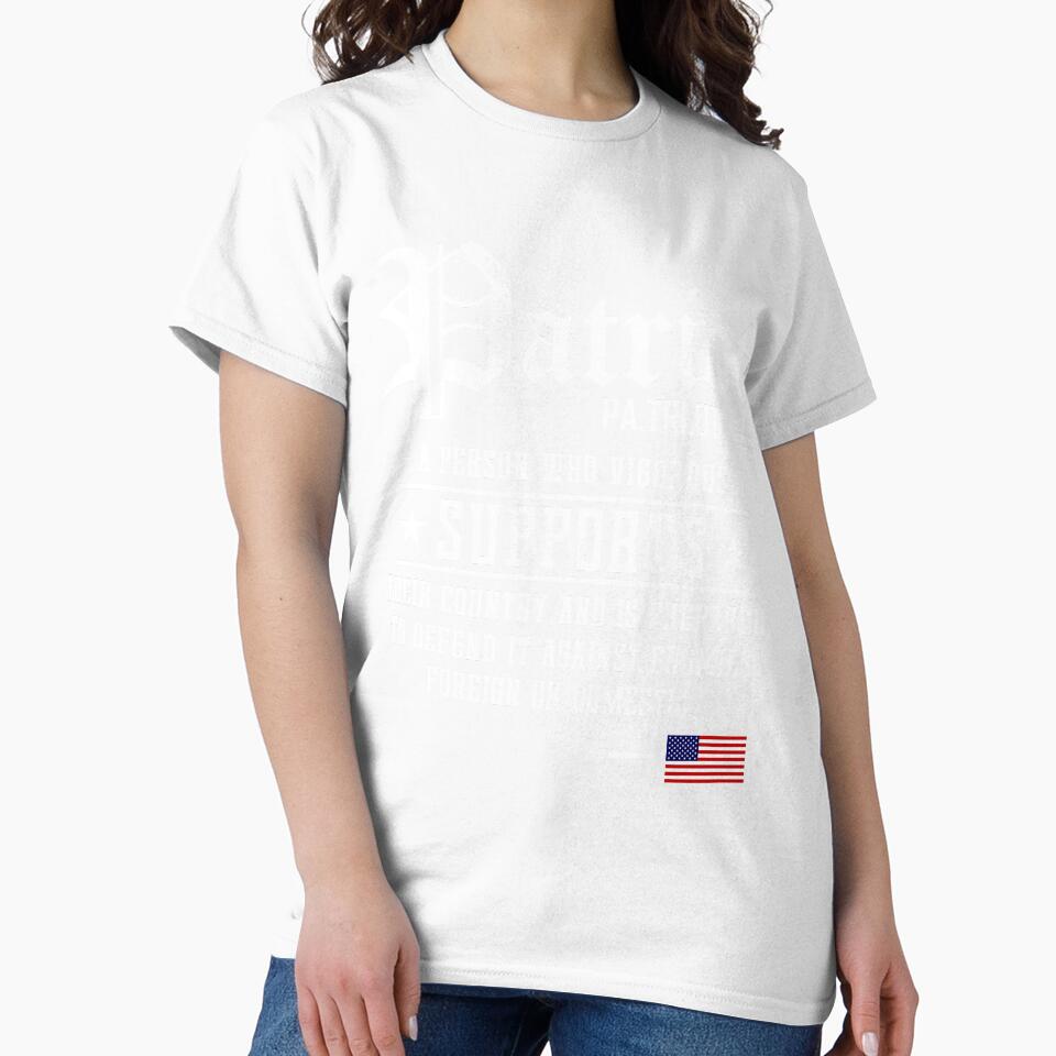 USA Patriot T-Shirt for Men and Women by AllStarMerch