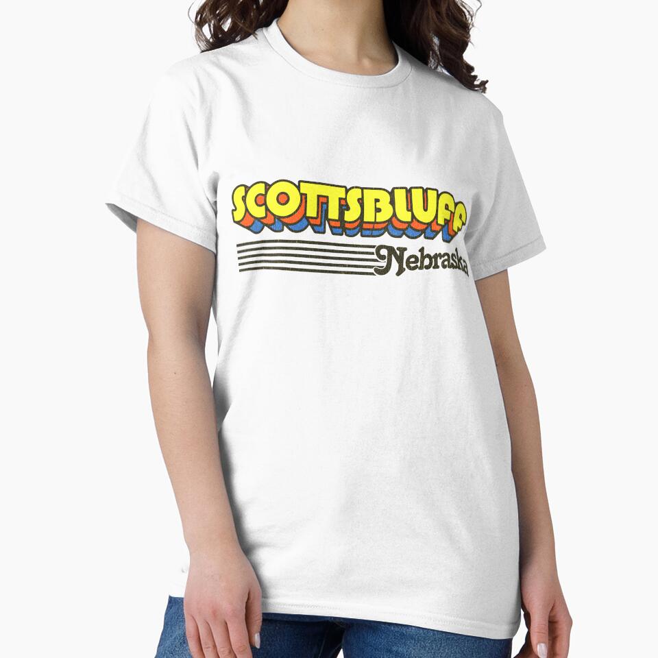 Scottsbluff, Nebraska | Retro Stripes by retroready