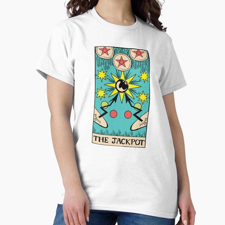 The Jackpot Pinball Tarot Card by madpursglove