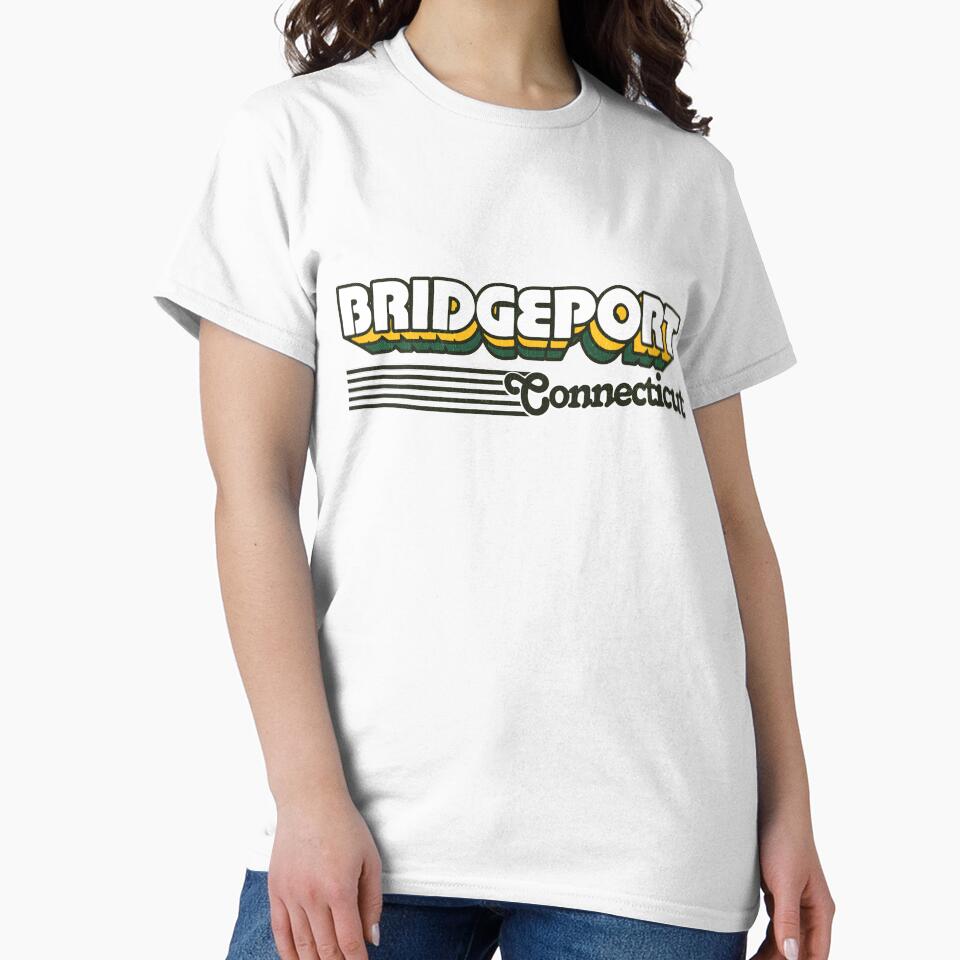 Bridgeport, Connecticut | Retro Stripes by retroready