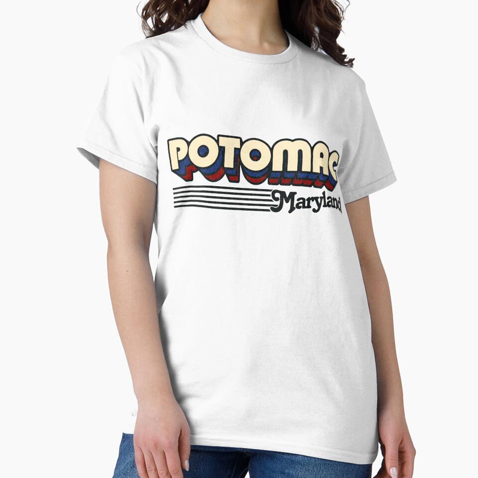 Potomac, Maryland | Retro Stripes by retroready