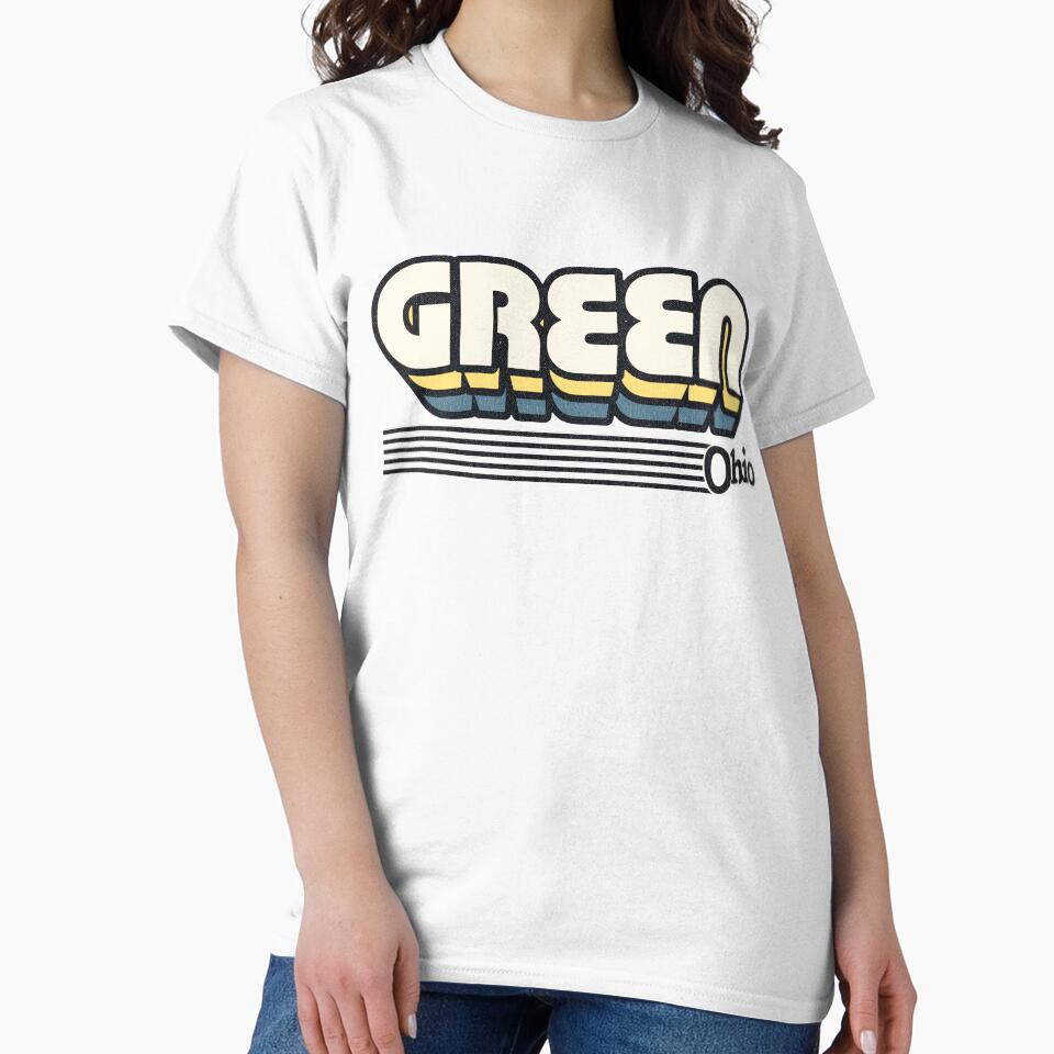 Green, Ohio | Retro Stripes by retroready