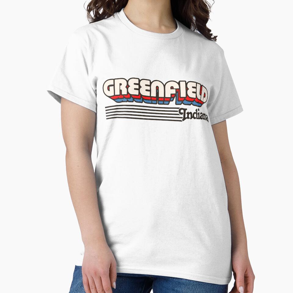 Greenfield, Indiana | Retro Stripes by retroready
