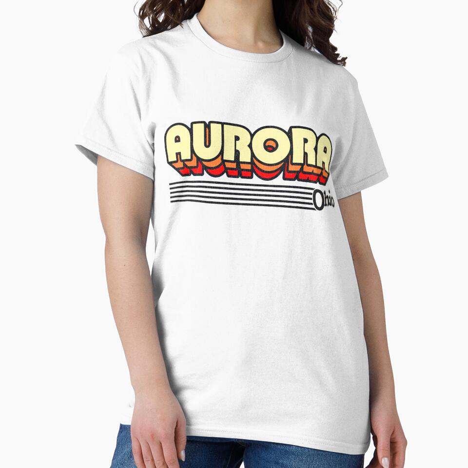 Aurora, Ohio | Retro Stripes by retroready