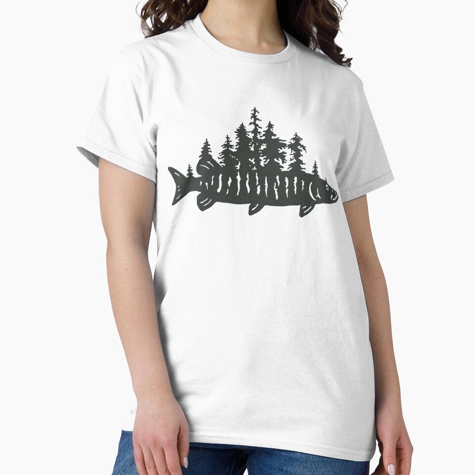 Musky fishing forest treeline muskellunge hunter by Jon S