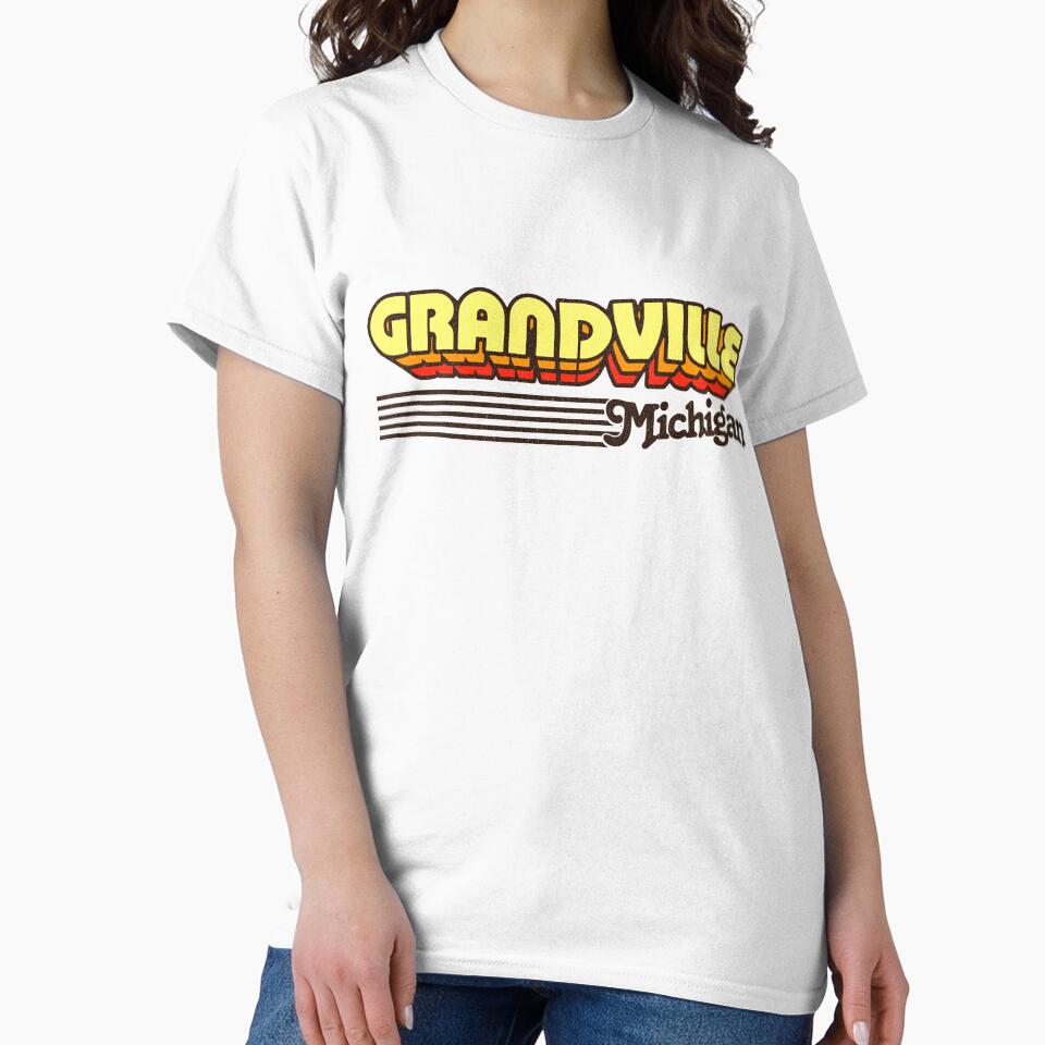 Grandville, Michigan | Retro Stripes by retroready
