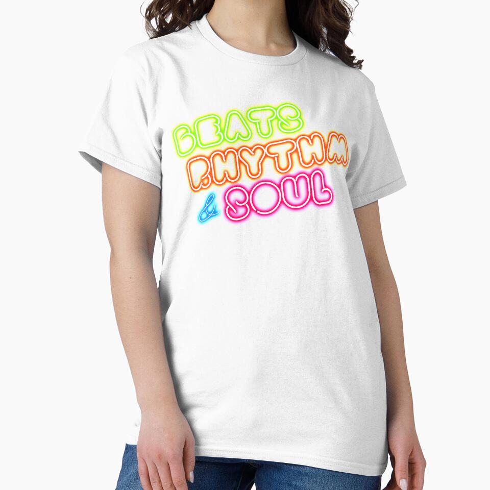 Neon, Beats, Rhythm & Soul by Souled Tees