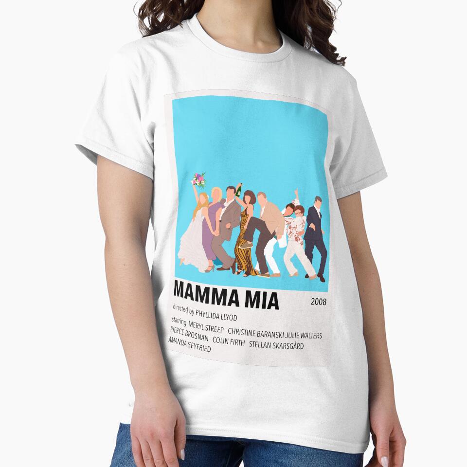 Mamma Mia Minimalist Poster by fondly made