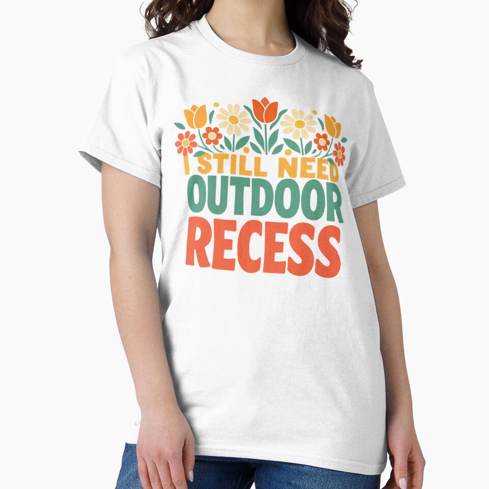 I Still Need Outdoor Recess Spring Flowers by sinkedink