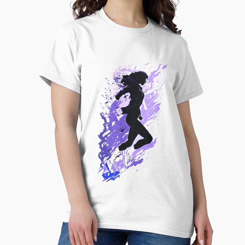 running woman in blue by MacLis