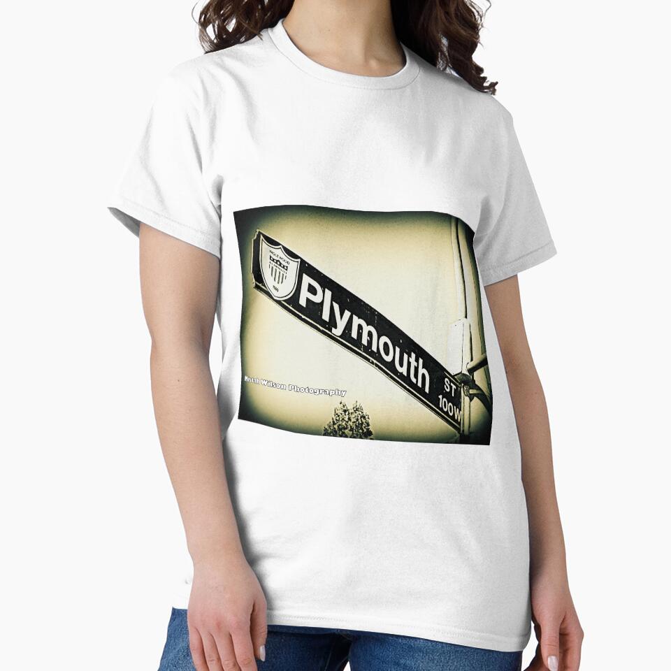 Plymouth Street1, Inglewood, CA by Mistah Wilson by The Street Sign Store Unisex , , , Long Sleeve Tee