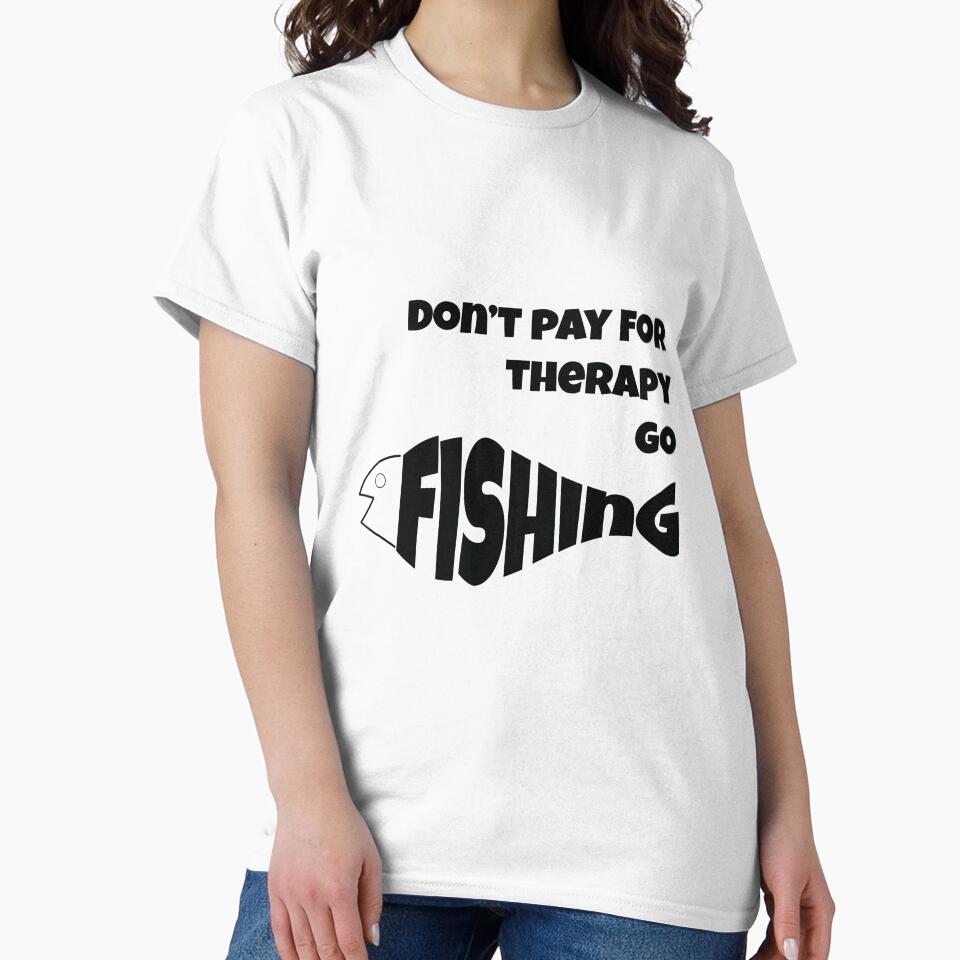 Funny fishing therapy gift shirts and gift mugs love fishing by happygiftideas