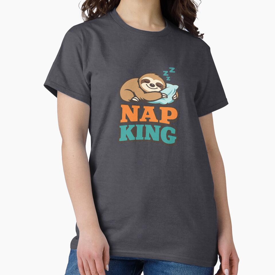 Nap King Sleeping Sloth by EastEndTownie