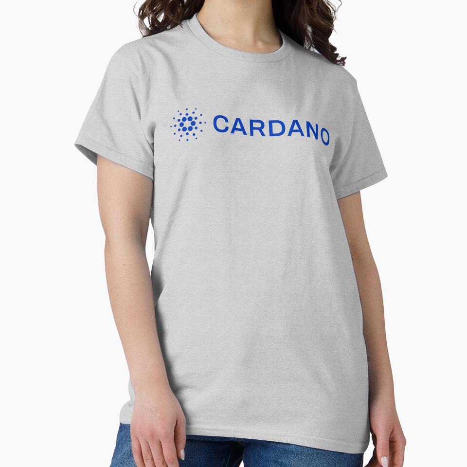 Cardano ADA Coin Cryptocurrency Horizontal Version by henrymencia