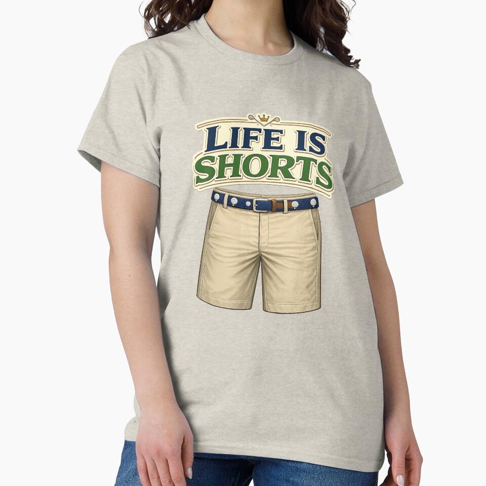Life is shorts. Golf shorts. by color4all