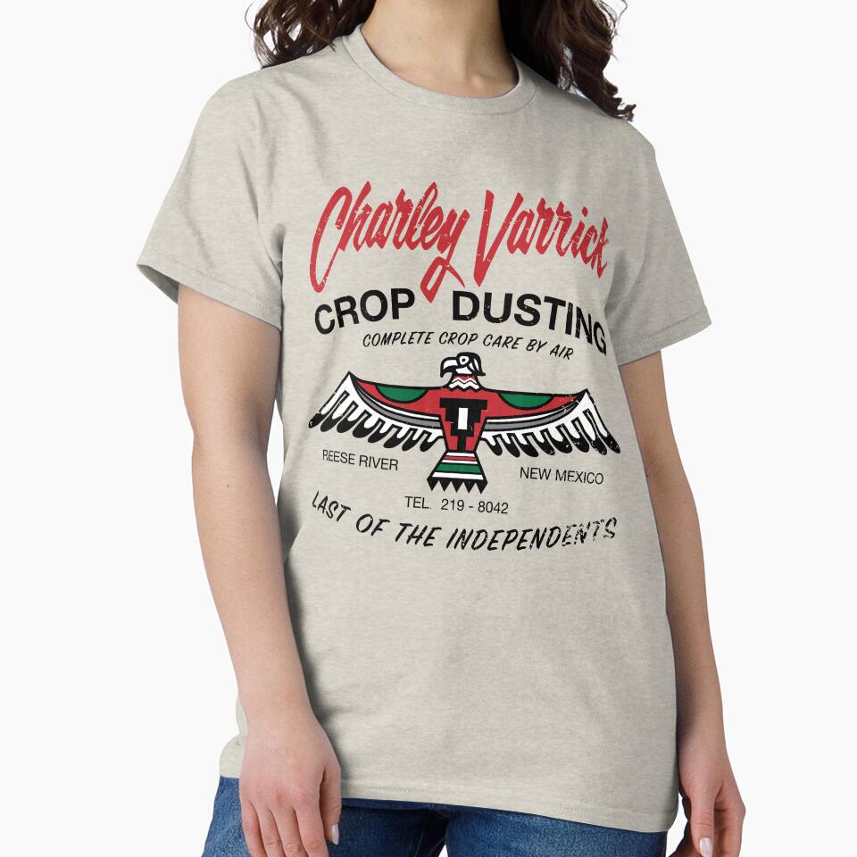 Charley Varrick Crop Dusting (Black) - ObscuraTee Does it Again! by Obscura Tee