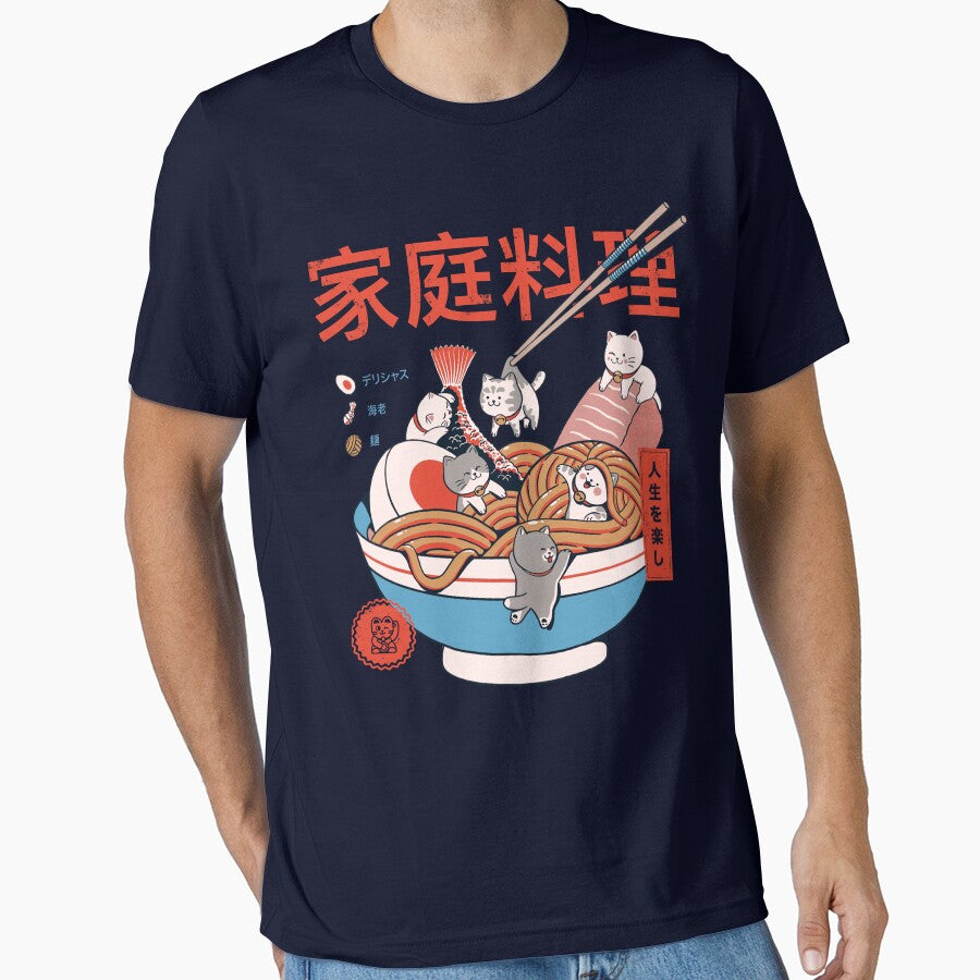 RAMEN CAT KAWAII NEKO BOWL ANIME OTAKU by ppmid