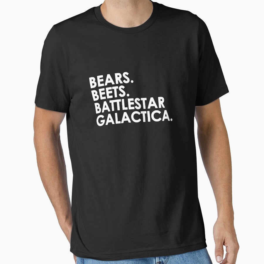 Bears, Beets, Battlestar Galactica. by glitteredgold
