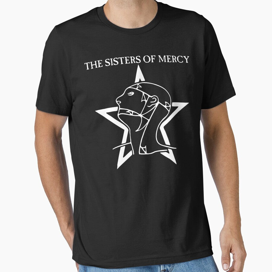 The World's End / The Sisters Of Mercy Essential T-Shirt by Purple Pop Art Studios