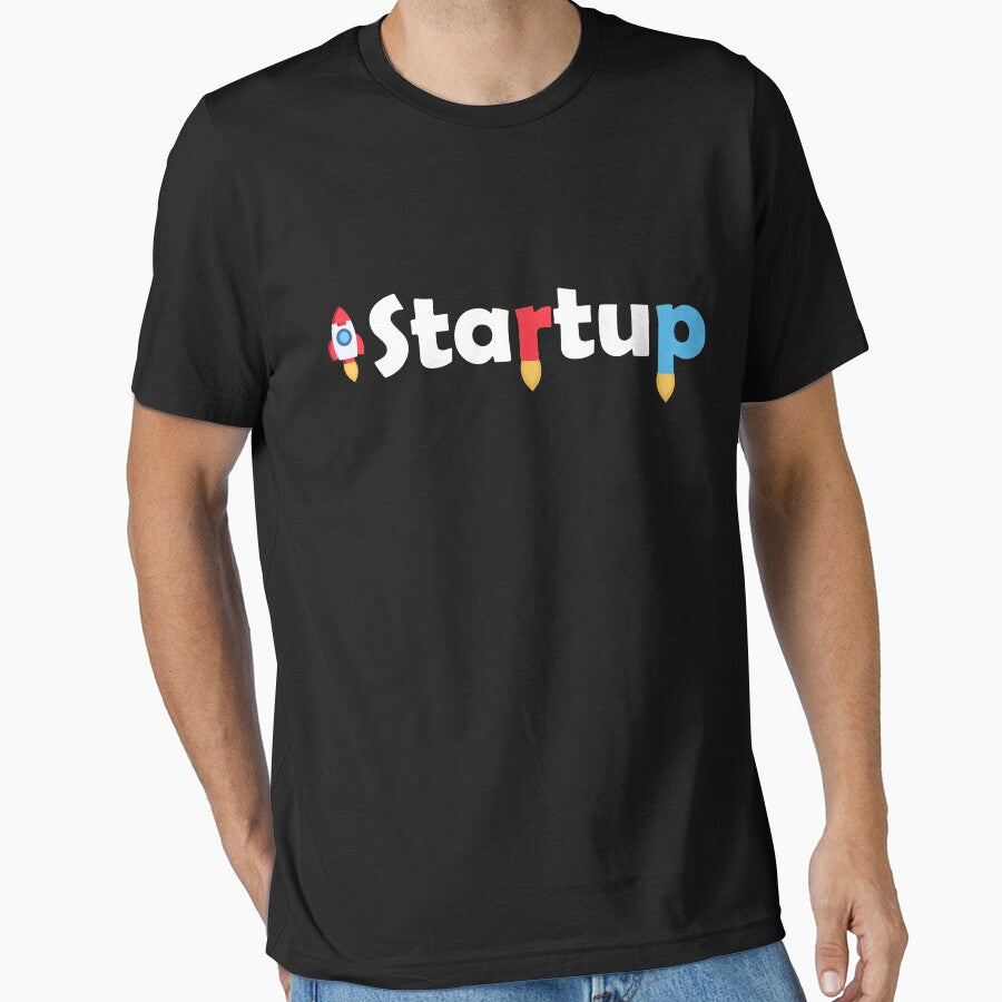 Startup - Rocket Colorful by Lukiane