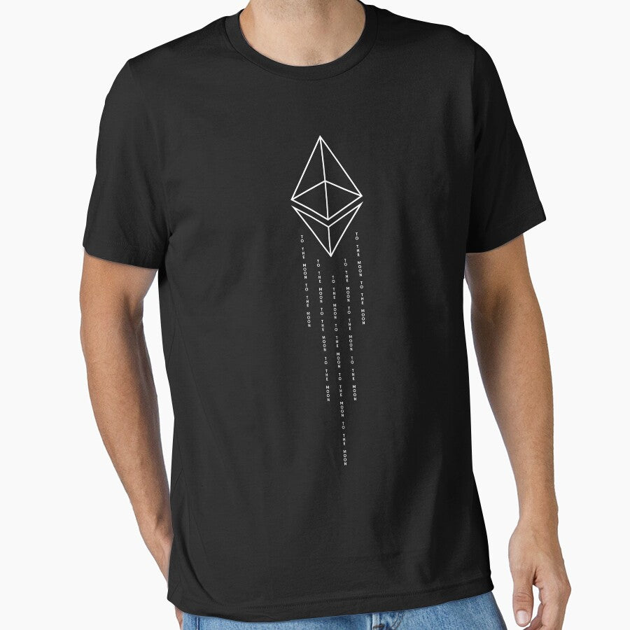 Cryptocurrency Ethereum is flying to the moon! Better res. is in my profile by KlausHavok