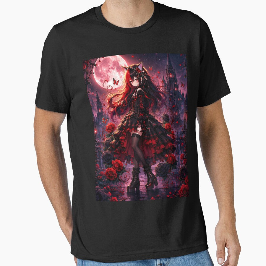 Copy of Copy of Copy of Copy of Copy of Copy of Copy of Copy of Copy of Copy of Copy of Copy of Copy of  Cute Gothic Anime Girl Everything Sucks by Revyra Design