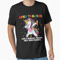 Special Education Teacher Dabbing Unicorn Back To School by moonligh1996