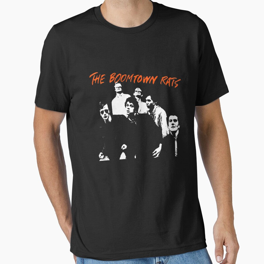 Boomtown Rats Band Retro Music Art by JulieLins33