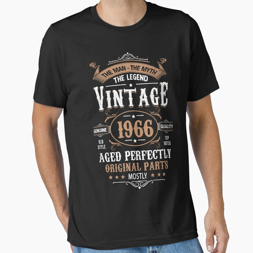 60th Birthday Vintage 1966 Man Myth Legend Retro Birthday Gift by FernaRoje