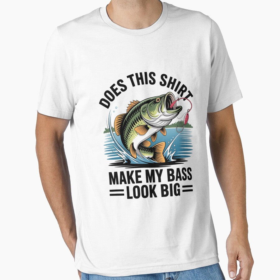 Does This Make My Bass Look Big Fishing by LapFemile