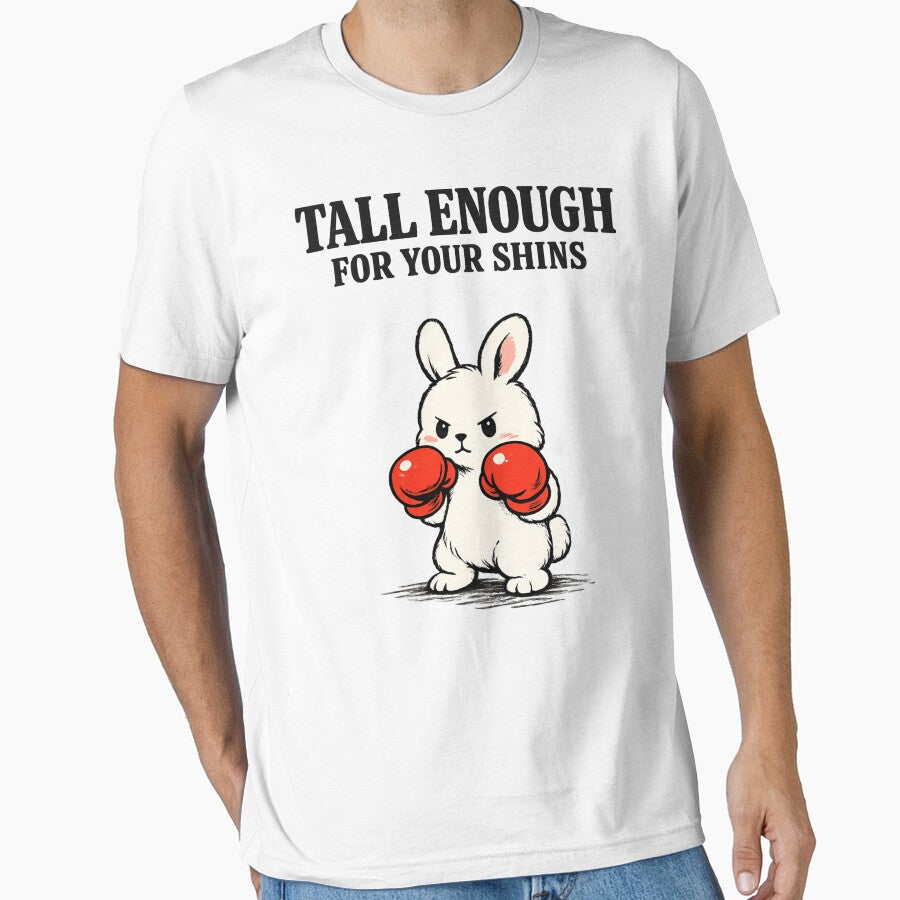 Tall Enough for Your Shins Cute Bunny Rabbit by faridman