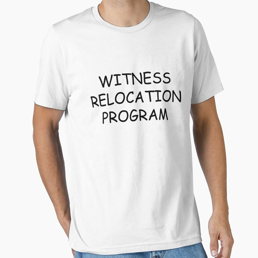 THE SIMPSONS INSPIRED WITNESS RELOCATION PROGRAM SHIRT by Emile Roy