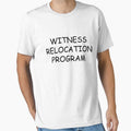THE SIMPSONS INSPIRED WITNESS RELOCATION PROGRAM SHIRT by Emile Roy