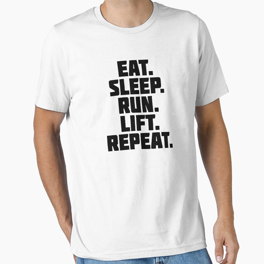 Eat Sleep Run Lift Repeat by Running-Icon