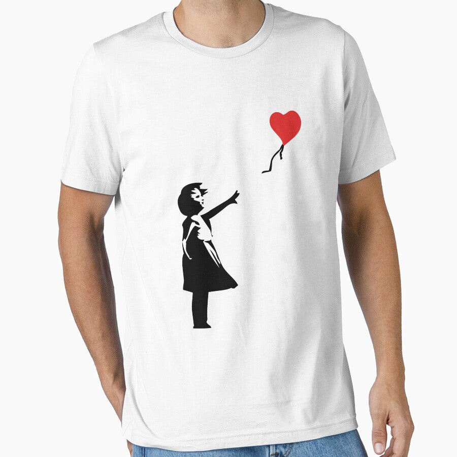 Banksy Letting Love Go! Balloon Girl! by ThatMerchStore