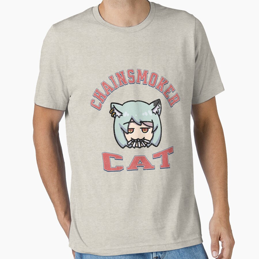 Chainsmoker cat yaniko by Morcawork