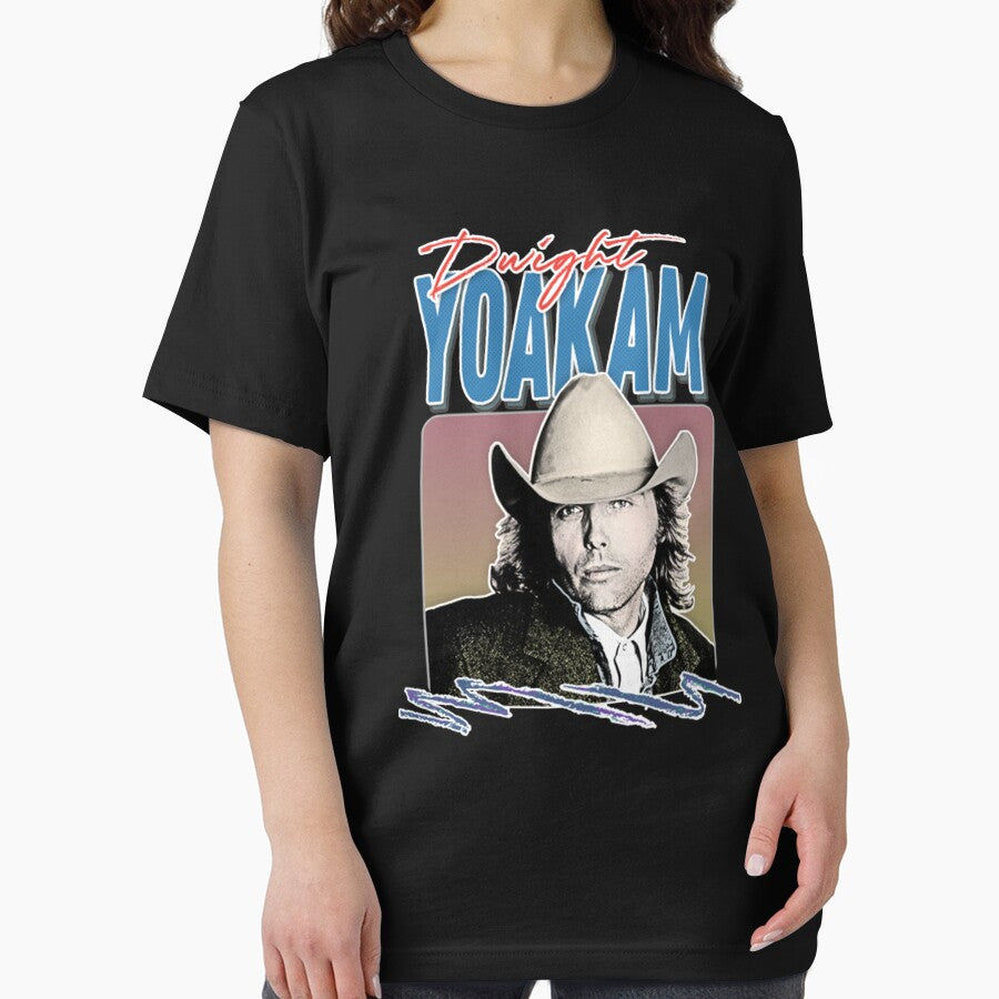 Dwight Yoakam 80s Styled Retro Design by HesselEmely