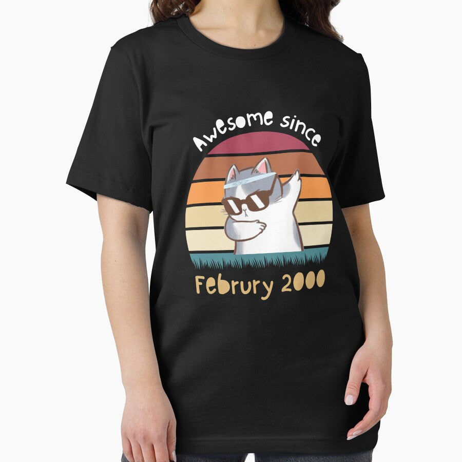 Awesome Since February 2000 by Abdelhakim-ben Unisex , , , Long Sleeve Tee