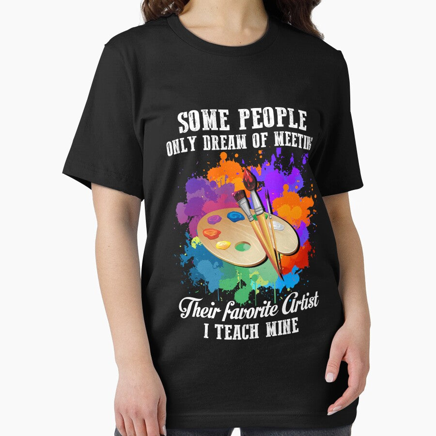 My favorite Artist, i teach mine, Art teacher gift by godleo