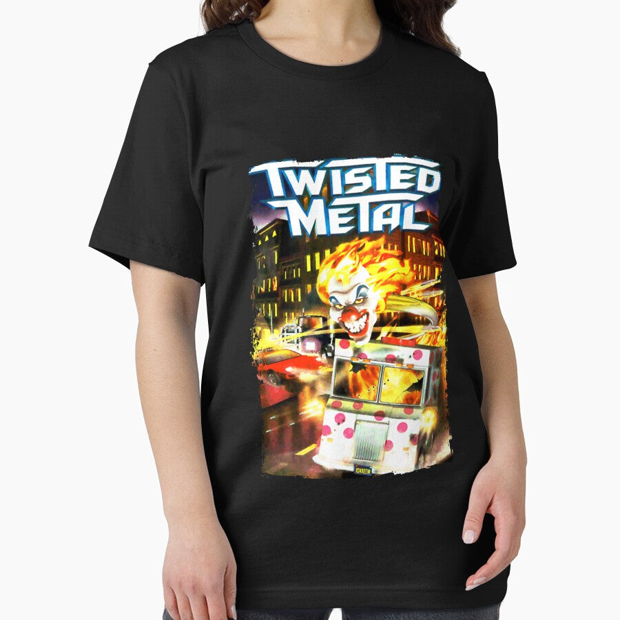 Vintage Twisted Metal T-Shirt by Oriana305