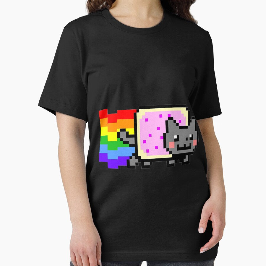 Nyan Cat With Rainbow by NatsuRippe