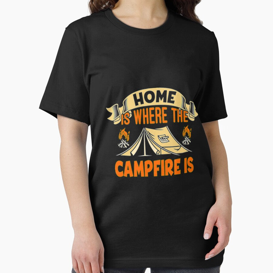 Home is where the campfire is Camping Home by DR-STORE